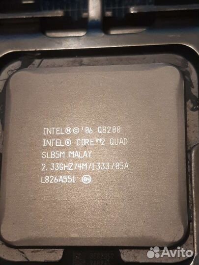 Материнская плата с процессором и памятью