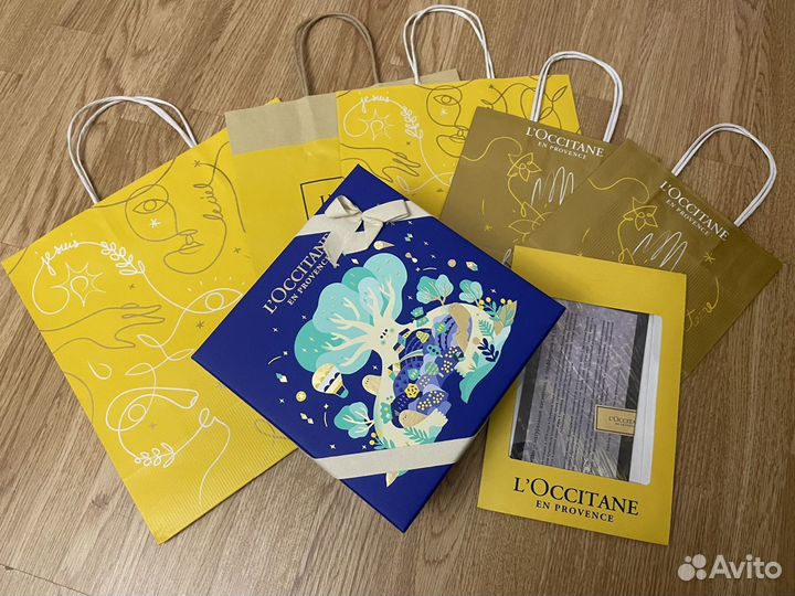 Упаковка loccitane локситан пакет