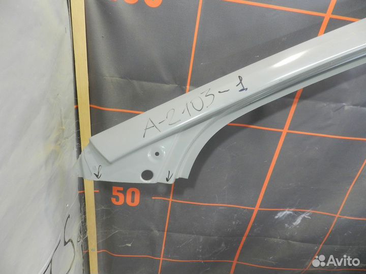 Боковина кузова, левая - Volkswagen Polo 5