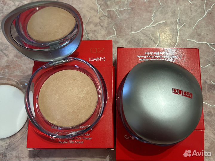 Запеченная пудра