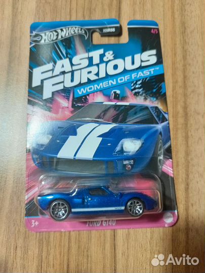 Hot wheels fast and furious Women Of Fast Ford GT