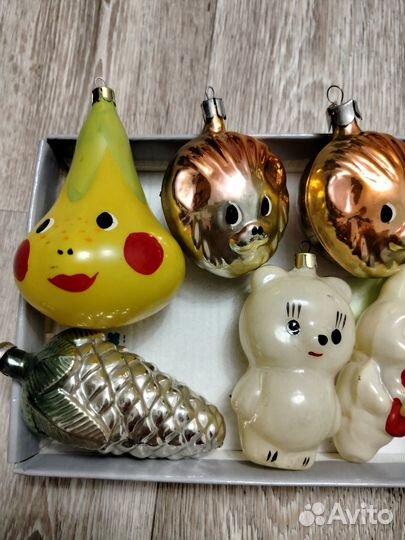 Новогодние игрушки СССР