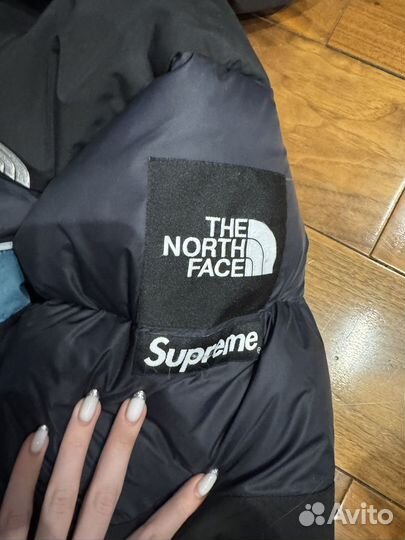 Пуховик supreme the north face