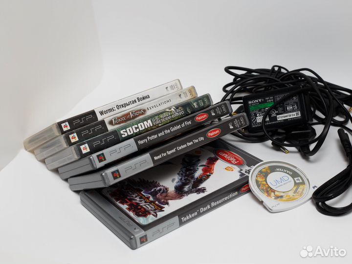 PSP Slim 2000 + аксессуары