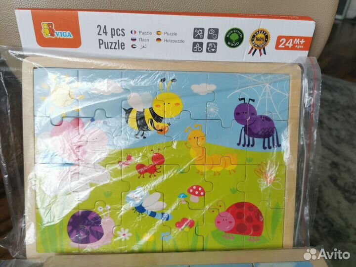 Деревянные пазлы