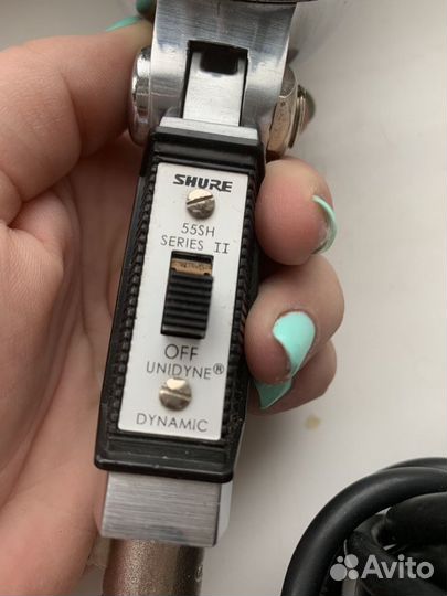 Легендарный микрофон элвиса shure 55SH II