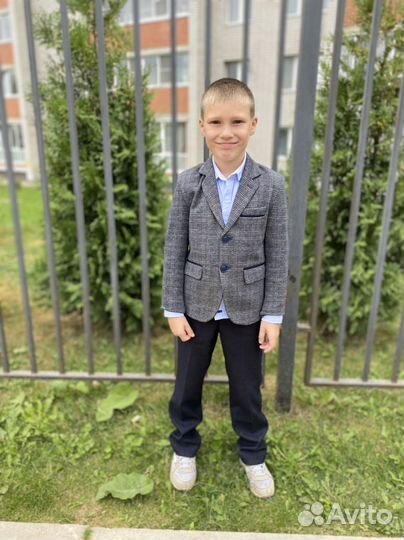 Пиджак для мальчика 116