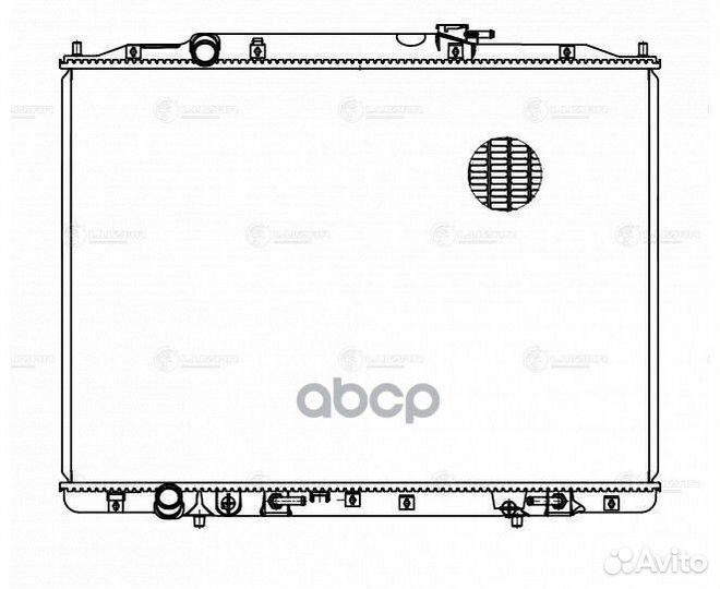 Радиатор охл. honda Pilot II (08) 3.5i AT (LRc