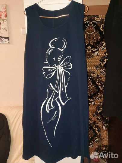 Платья новые, туники 50-52