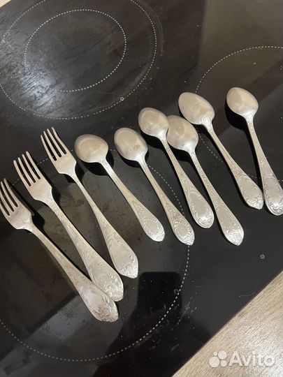 Столовые приборы мельхиор СССР