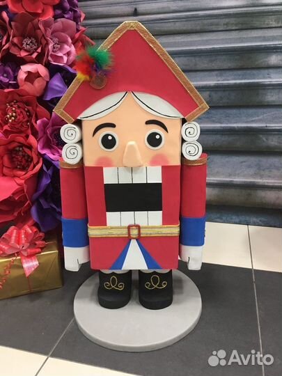 Декор для фотозоны: барабаны, Щелкунчик