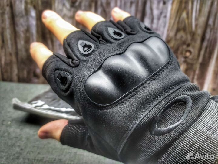 Перчатки открытые тактические
