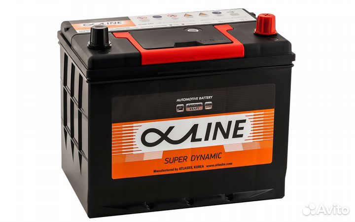 Автомобильный аккумулятор Alphaline 80Ач 95D26L