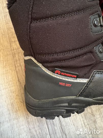 Сапоги зимние детские 35