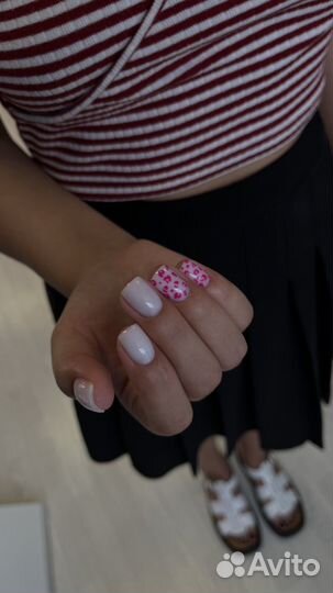 Маникюр, педикюр, гель лак