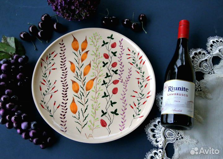 Керамические блюда/тарелки, авторская работа