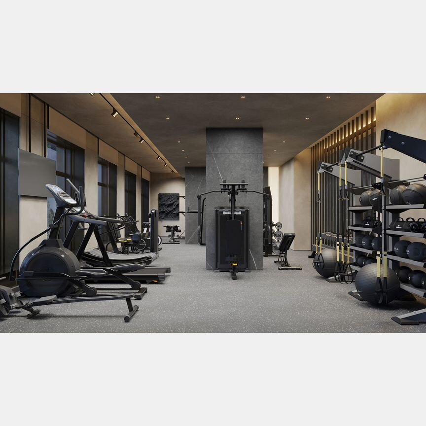 1-к. апартаменты, 53,5 м², 5/21 эт.