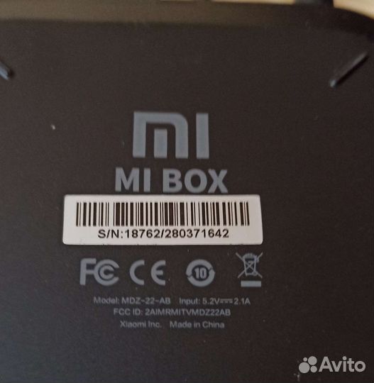 TV приставка Медиаплеер Xiaomi Mi Box S MDZ-22-AB