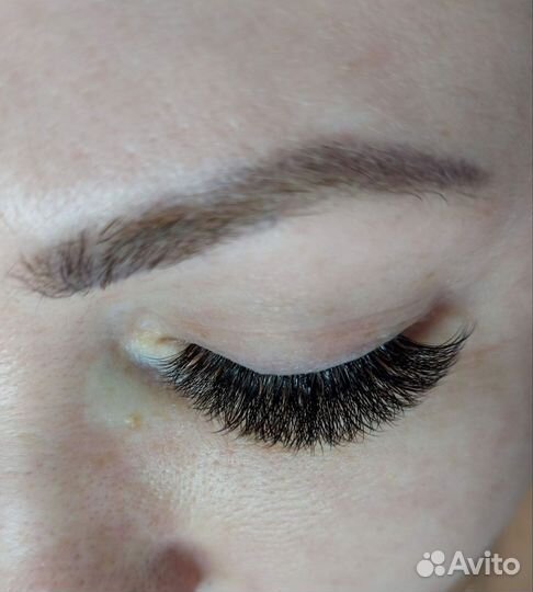 Наращивание ресниц на дому