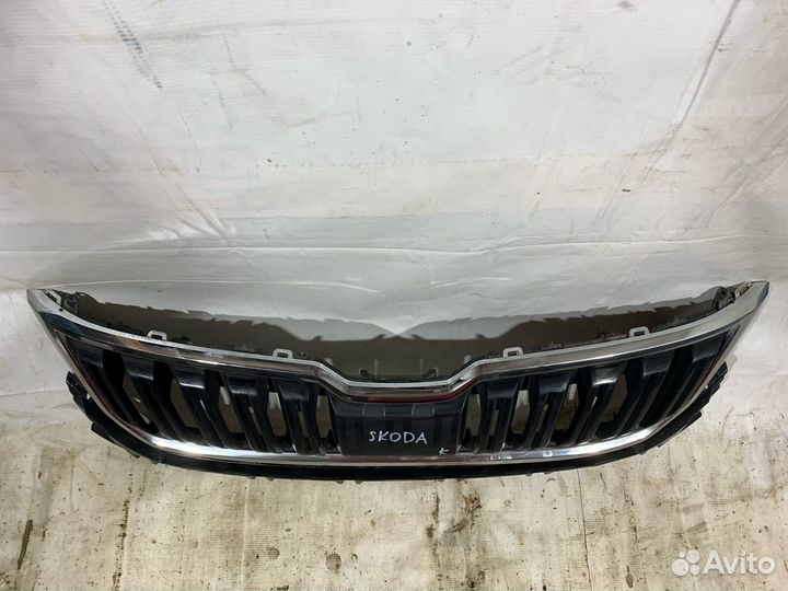 Решетка радиатора Skoda Kodiaq Шкода Кодиак