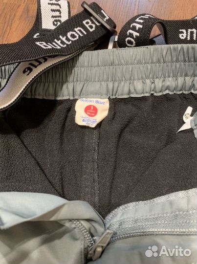 Демисезонные брюки Button Blue 98