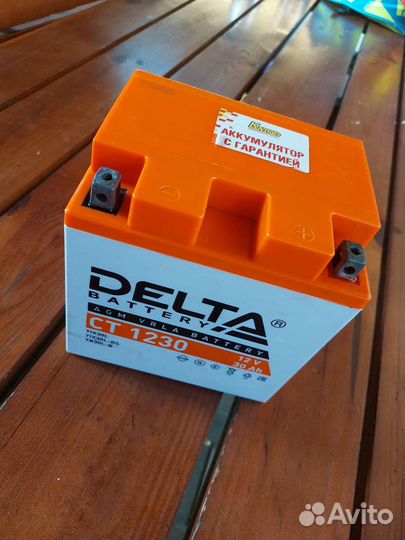 Аккумулятор мото Delta CT 1230
