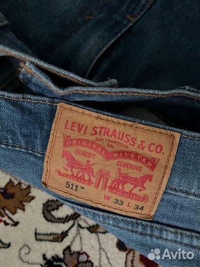 Джинсы levis 511