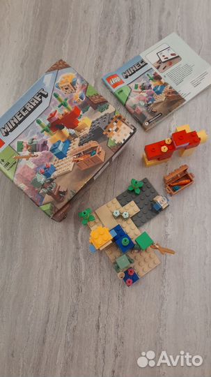 Lego Minecraft 21164 Коралловый риф