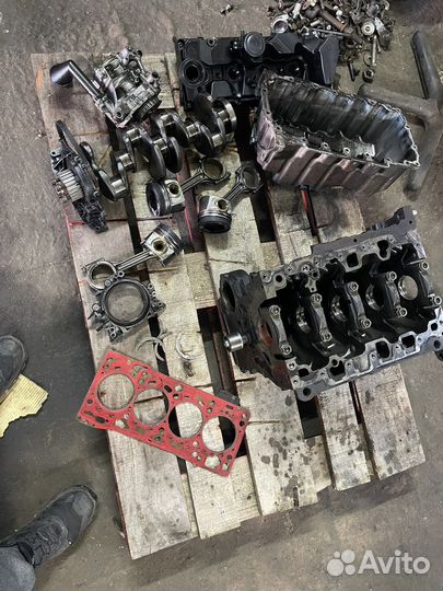 Двигатель VW2.0 TDI cxha 150 сил на запчасти