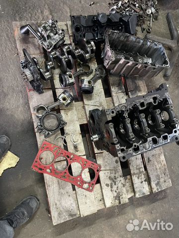 Двигатель VW2.0 TDI cxha 150 сил на запчасти