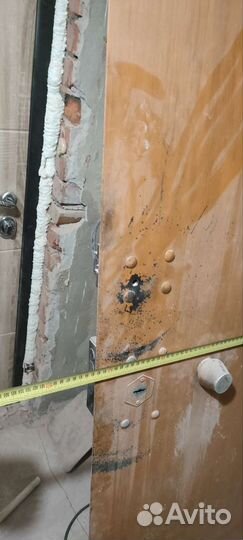 Железная, металлическая дверь бу