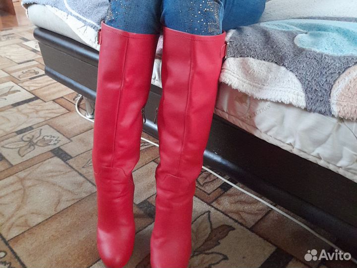 Сапоги ботфорты