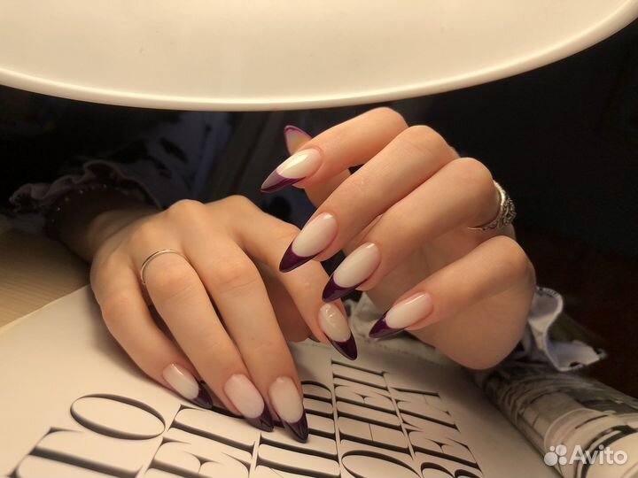 Наращивание ногтей/ гель лак