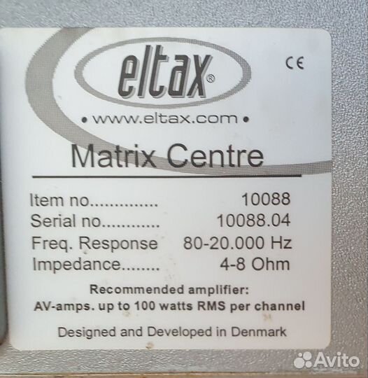 Акустические колонки eltax