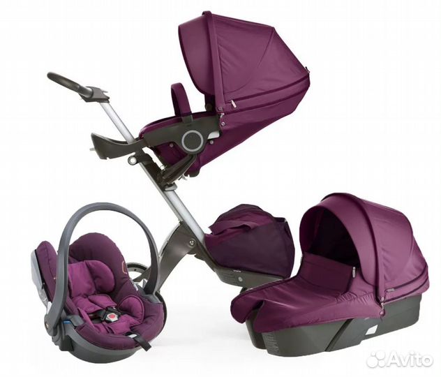 Коляска stokke xplory 3 в 1 торг