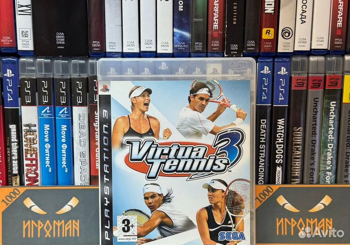 Игры PS3 Virtua Tennis 3
