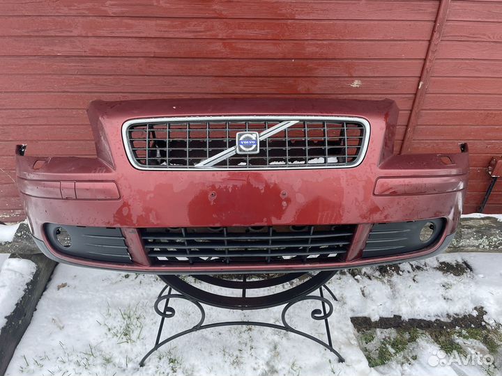 Бампер передний Volvo s40 II