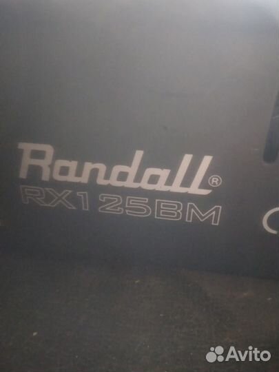 Басовый комбик randall на 125 ватт