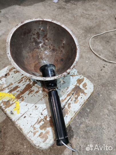 Фонарь переносной СССР 220В