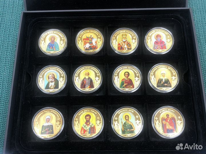Набор медалей Православные святые России
