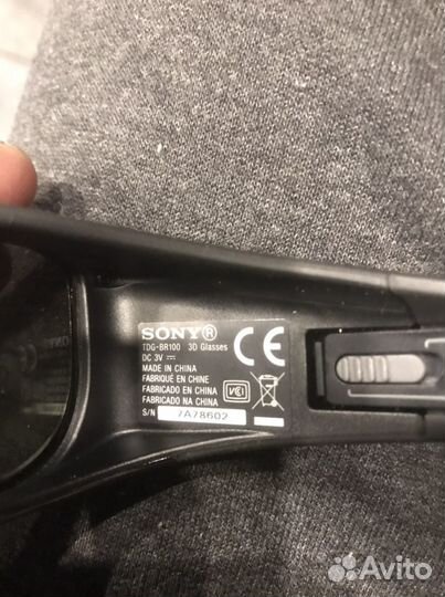 Очки 3d sony TDG-BR100