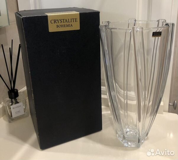 Ваза хрустальная Bohemia