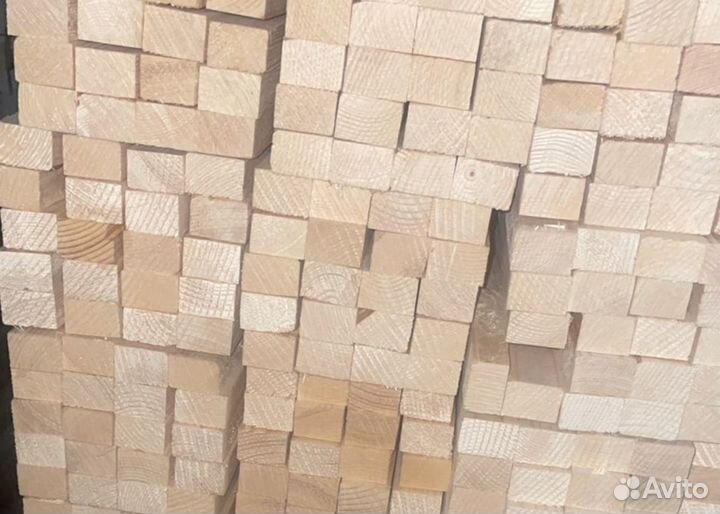 Брусок сухой строганный 40х40х3000 мм