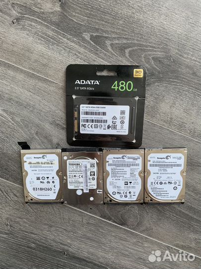 Жесткие диски и SSD 2.5