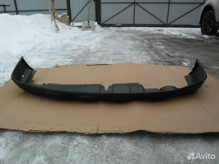 Спойлер юбка заднего бампера Honda CR V 3 2010-12