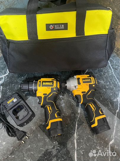 Набор 2в1 DeWalt 18V бесщеточный