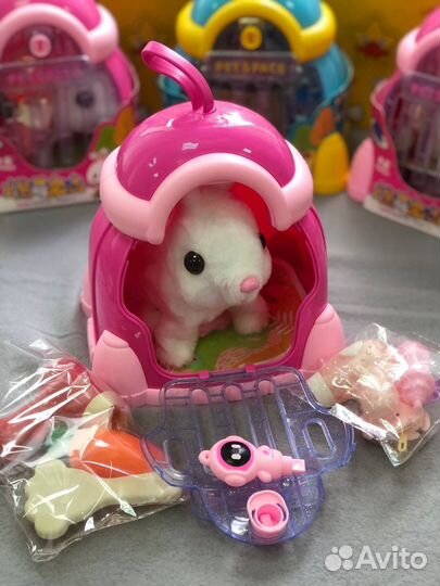 Электрический питомец котенок, собачка, кролик