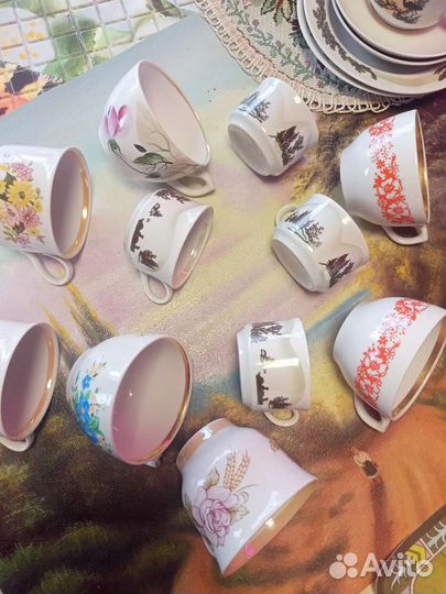 Чайные чашки СССР