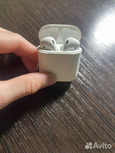 Беспроводные наушники apple airpods 2