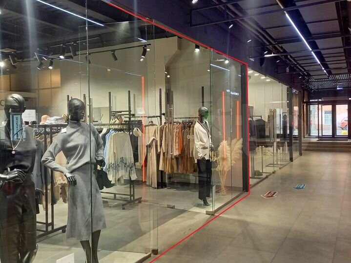 Новое торговое помещение, 47 м²